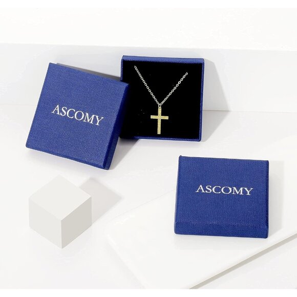 🆕Women Gold 14k Gold Plated CZ Heart Star Leaf Pendant Necklace Hypoallergenic - Picture 7 of 7